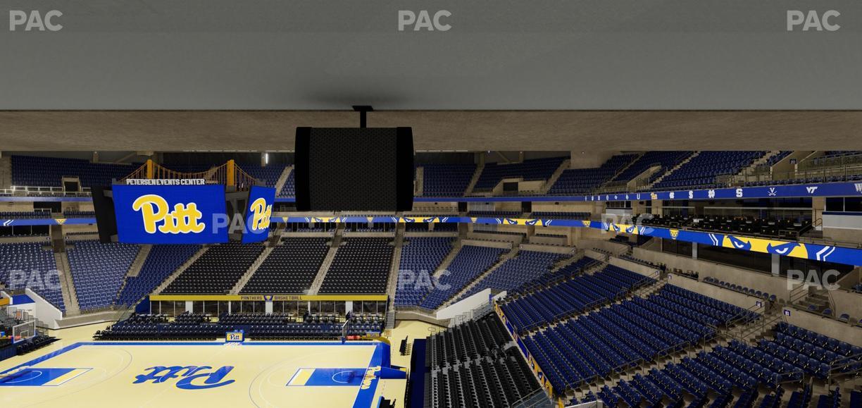 Petersen Events Center - Section Loge 206 Seat View