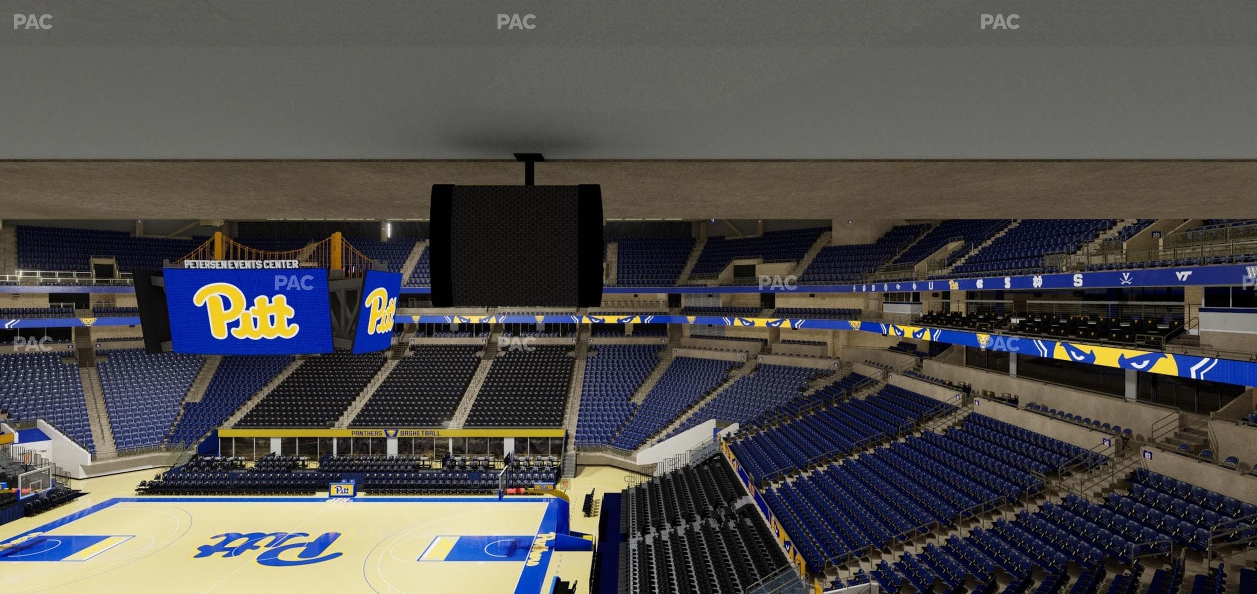 Petersen Events Center - Section Loge 206 Seat View