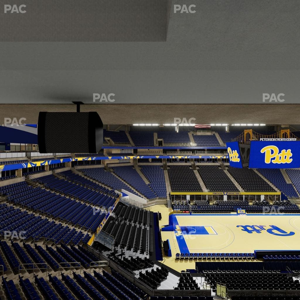 Petersen Events Center - Section Loge 210 Seat View