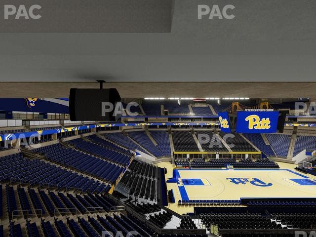 Petersen Events Center - Section Loge 210 Seat View