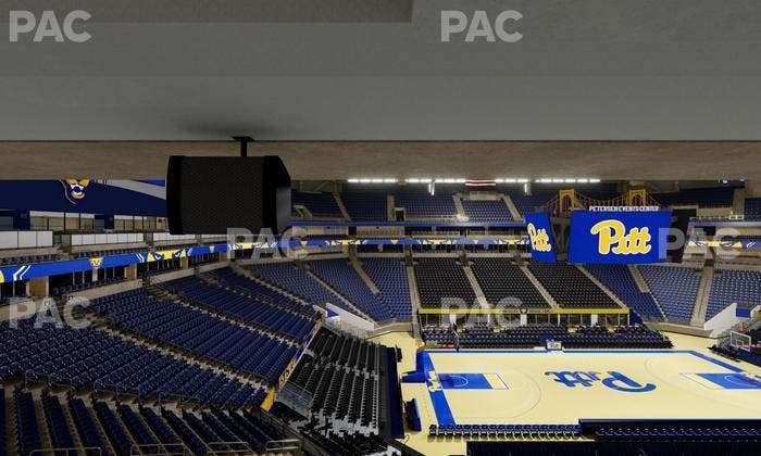 Petersen Events Center - Section Loge 210 Seat View