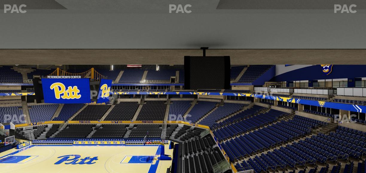 Petersen Events Center - Section Loge 219 Seat View