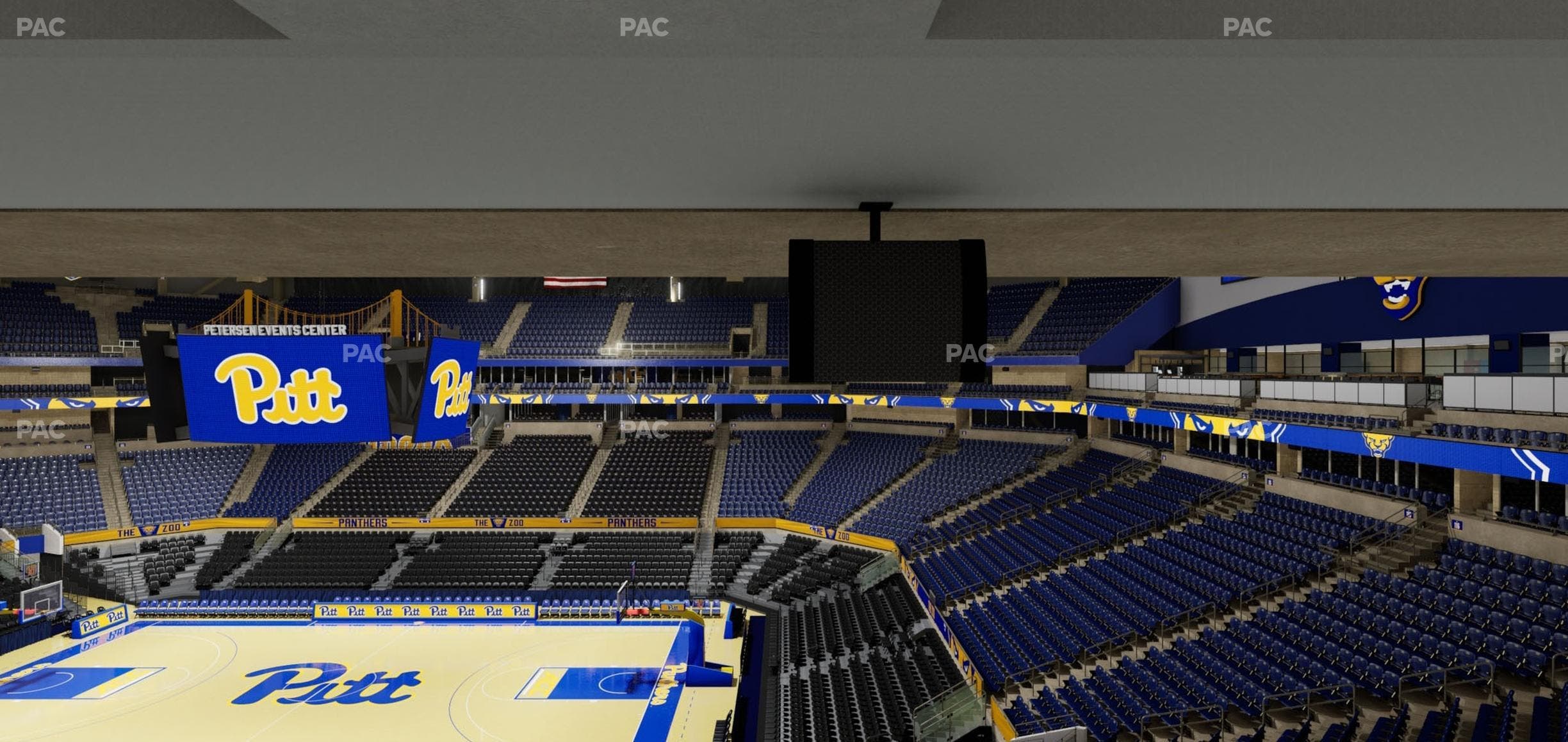 Petersen Events Center - Section Loge 219 Seat View