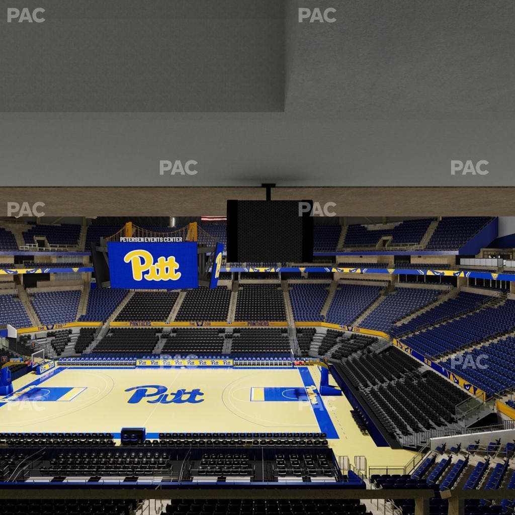 Petersen Events Center - Section Loge 220 Seat View