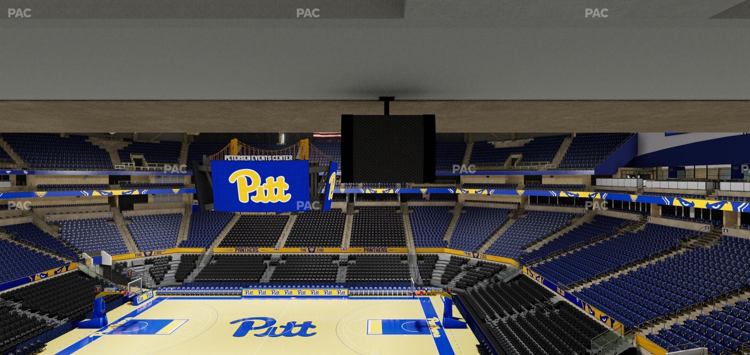Petersen Events Center - Section Loge 220 Seat View