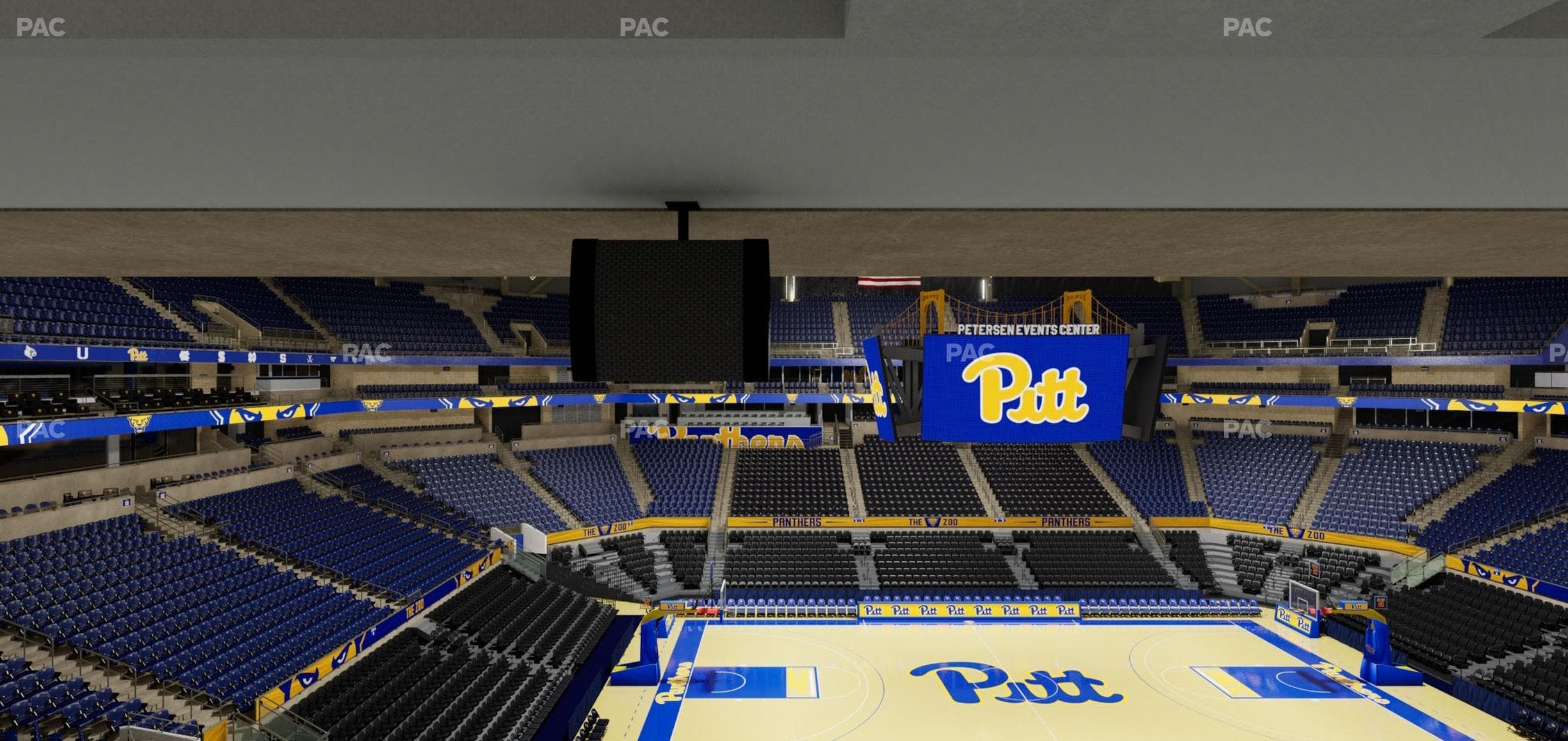Petersen Events Center - Section Loge 222 Seat View