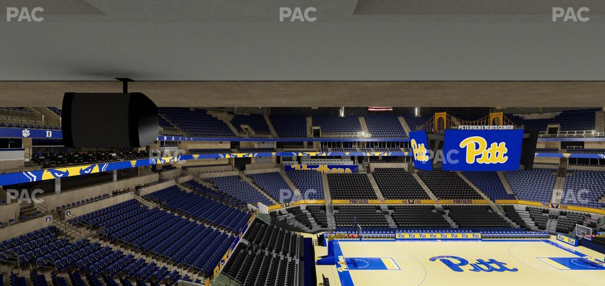 Petersen Events Center - Section Loge 223 Seat View