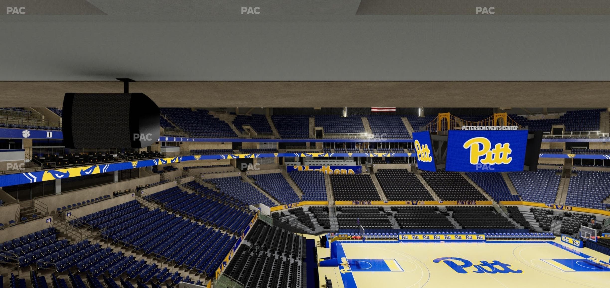 Petersen Events Center - Section Loge 223 Seat View