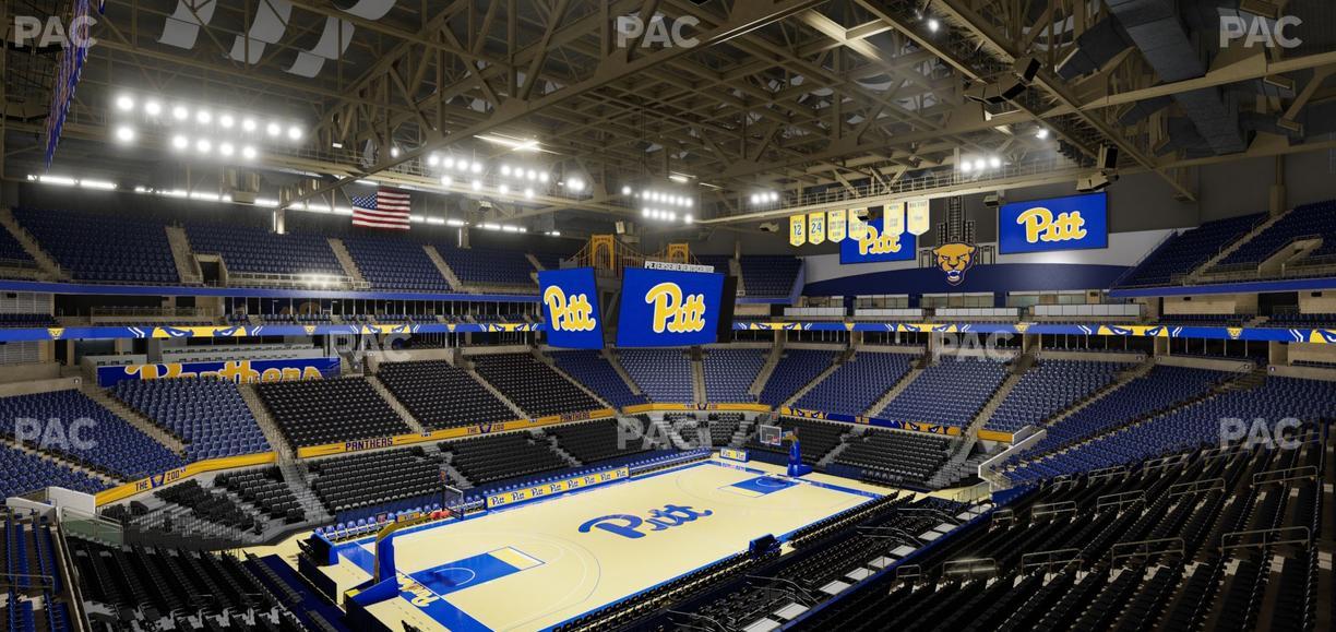 Petersen Events Center - Section Loge 224 Seat View