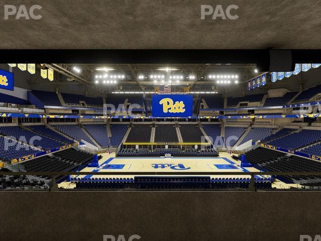Petersen Events Center - Section Platinum Club 108 Seat View