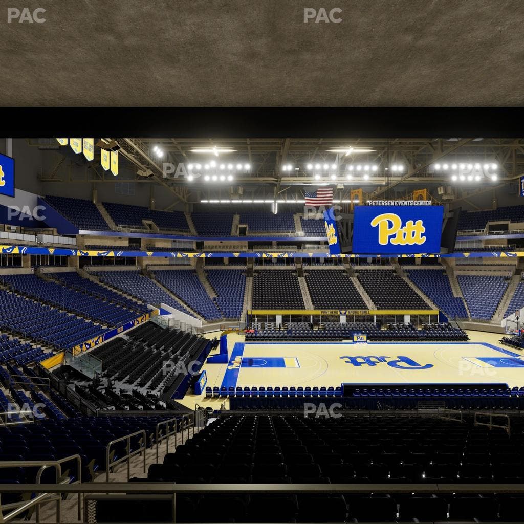 Petersen Events Center - Section Platinum Club 109 Seat View