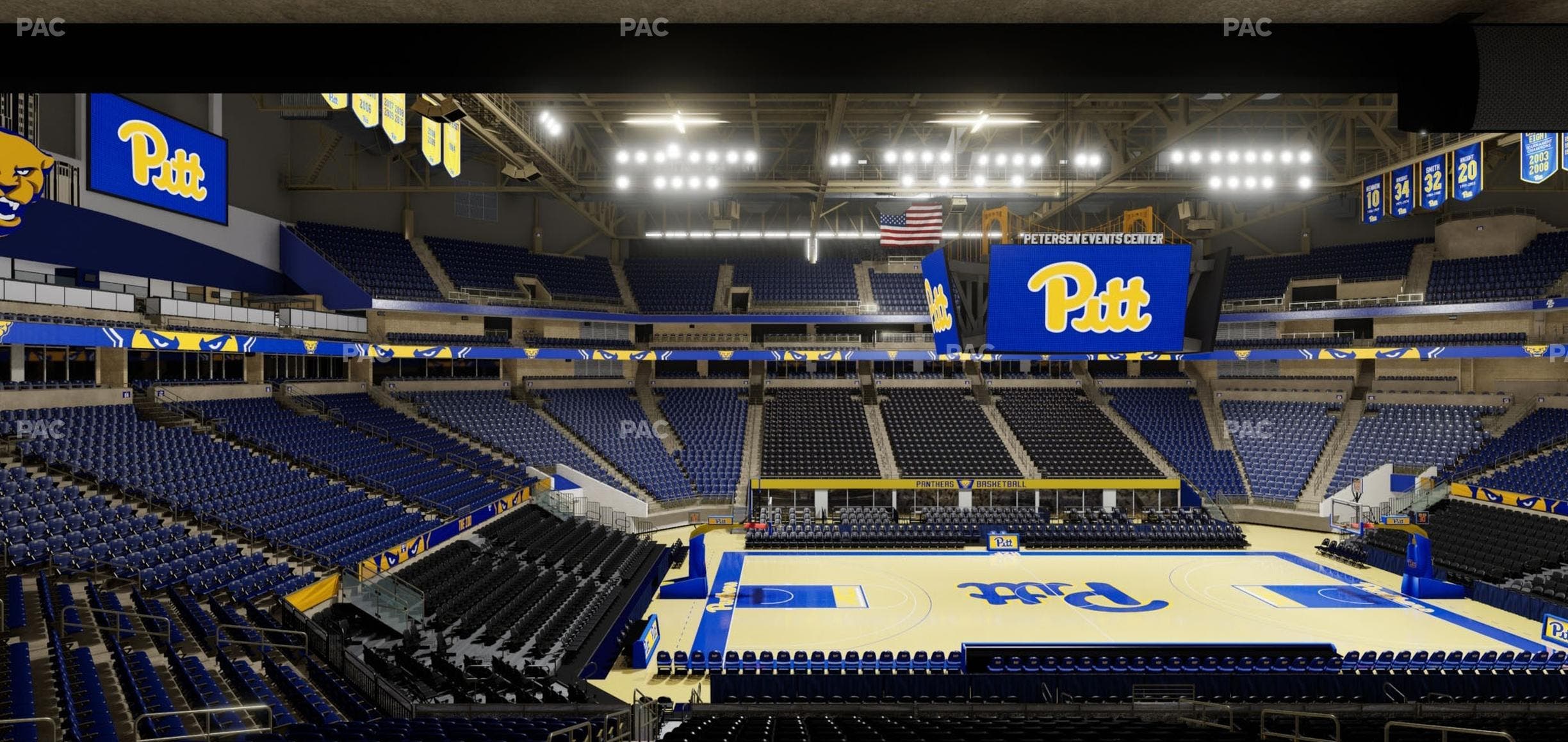 Petersen Events Center - Section Platinum Club 109 Seat View