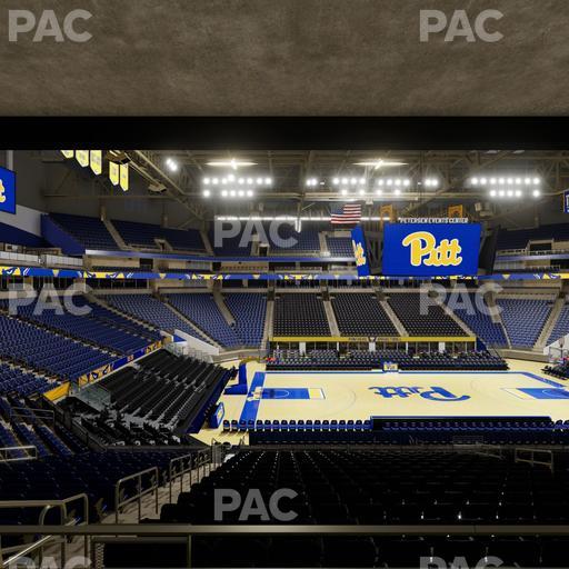 Petersen Events Center - Section Platinum Club 109 Seat View