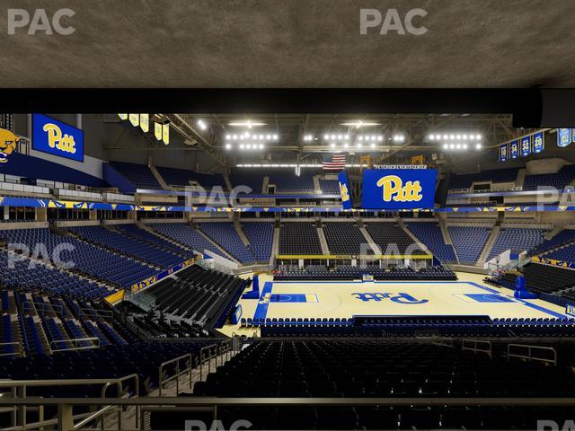Petersen Events Center - Section Platinum Club 109 Seat View Petersen Events Center - Section Platinum Club 109 Seat View