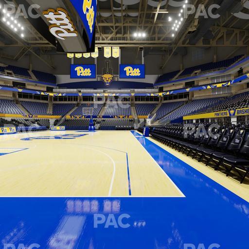 Petersen Events Center - Section Vip Courtside Home Seat View