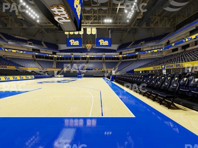 Petersen Events Center - Section Vip Courtside Home Seat View