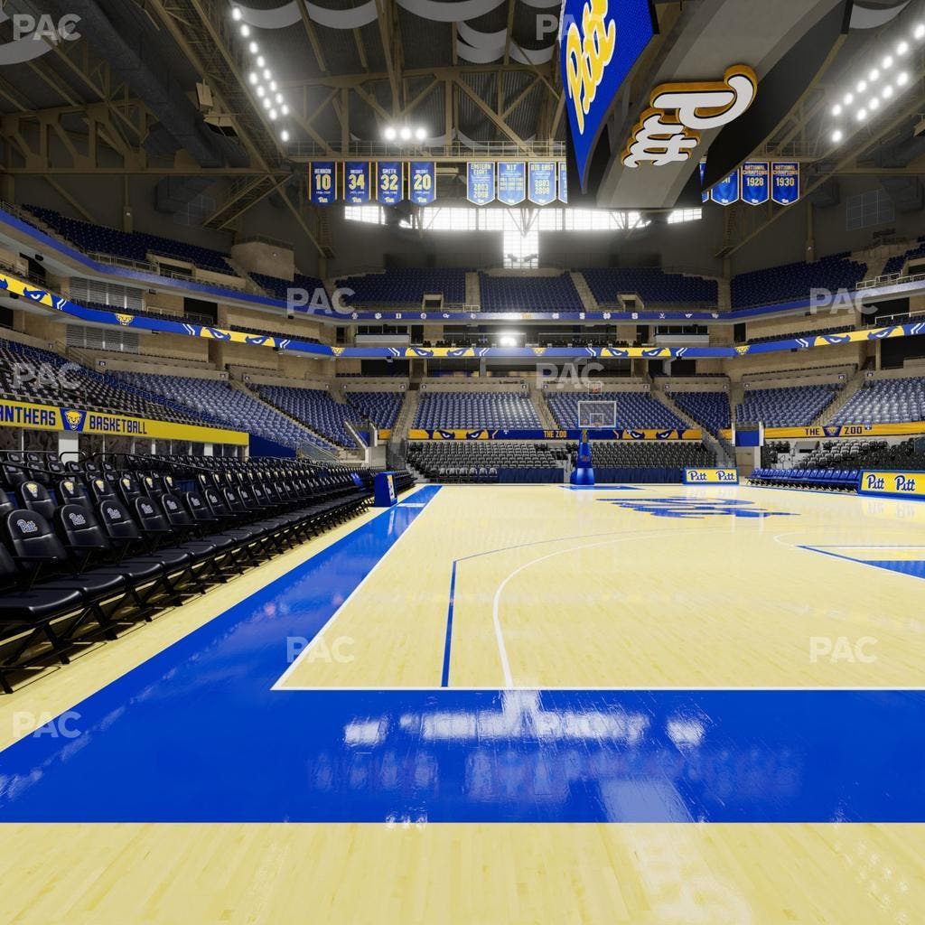 Petersen Events Center - Section Vip Courtside Visitors Seat View
