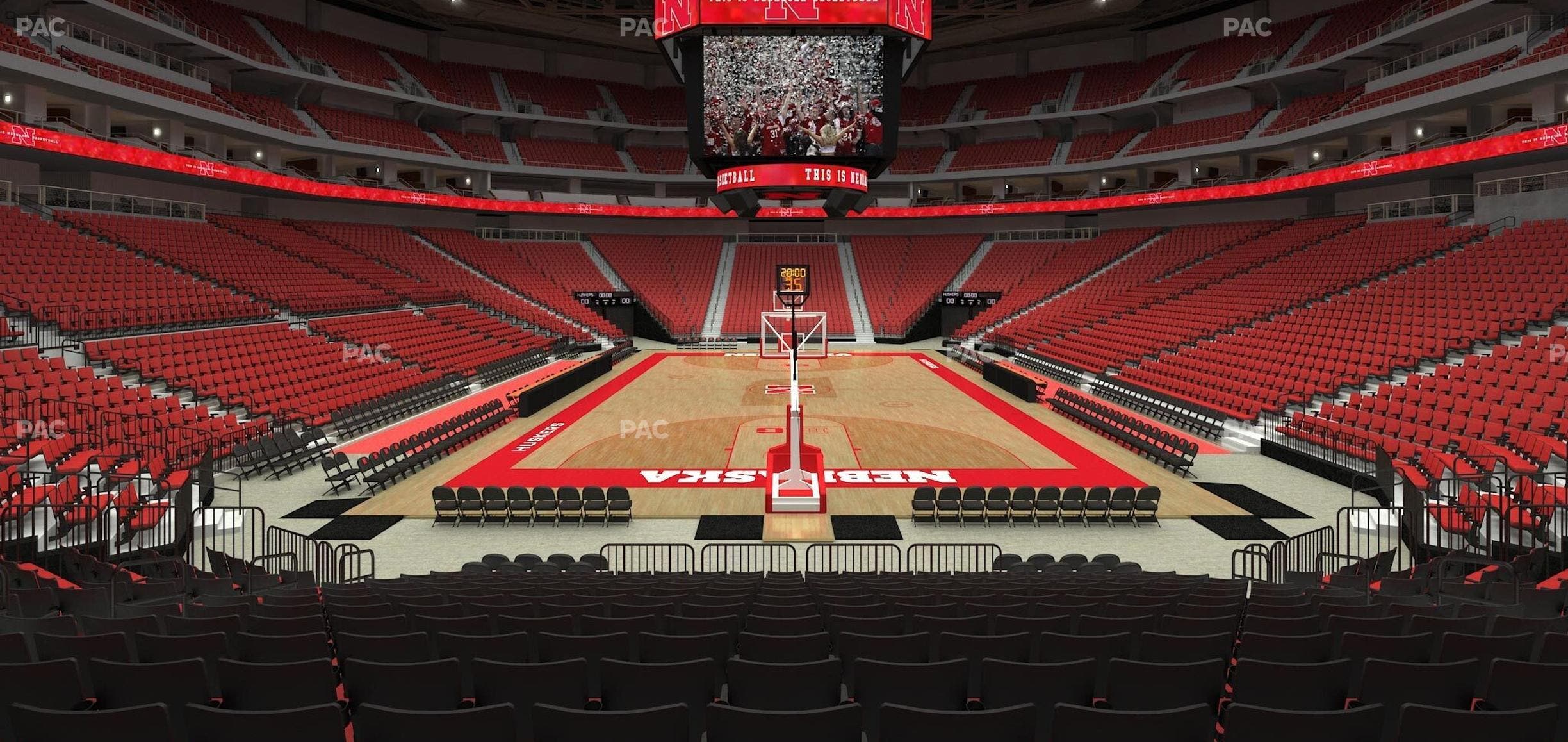 Pinnacle Bank Arena - Section 101 Seat View