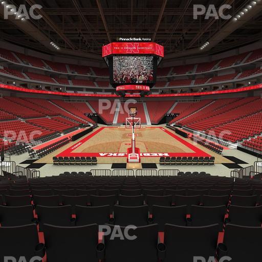 Pinnacle Bank Arena - Section 101 Seat View