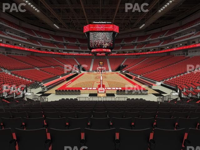 Pinnacle Bank Arena - Section 101 Seat View