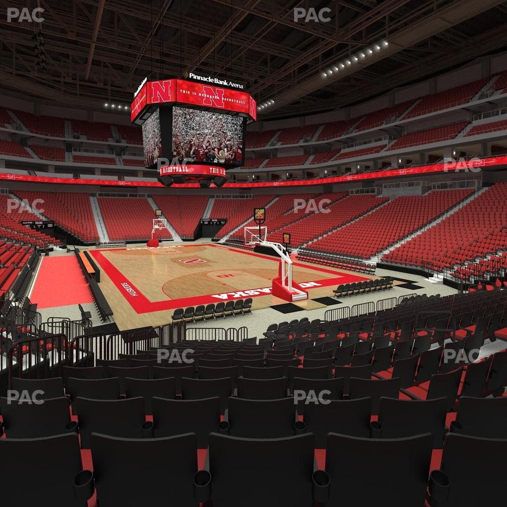 Pinnacle Bank Arena - Section 102 Seat View
