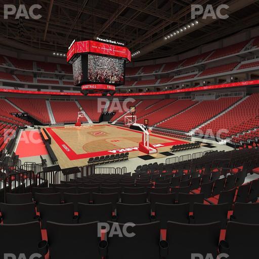 Pinnacle Bank Arena - Section 102 Seat View