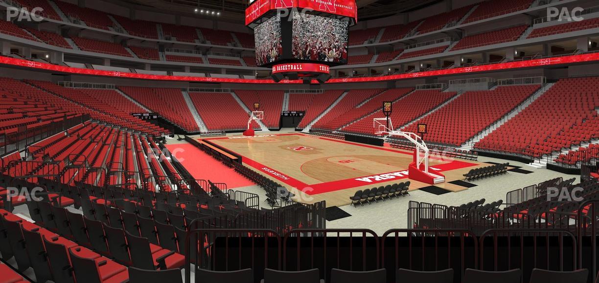 Pinnacle Bank Arena - Section 103 Seat View