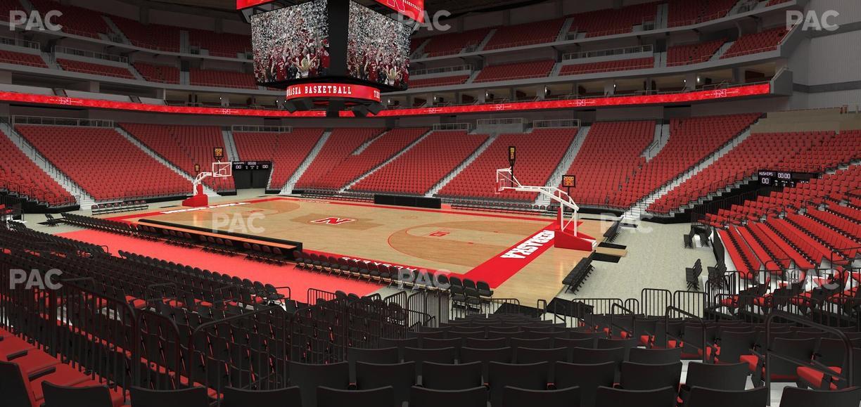 Pinnacle Bank Arena - Section 104 Seat View