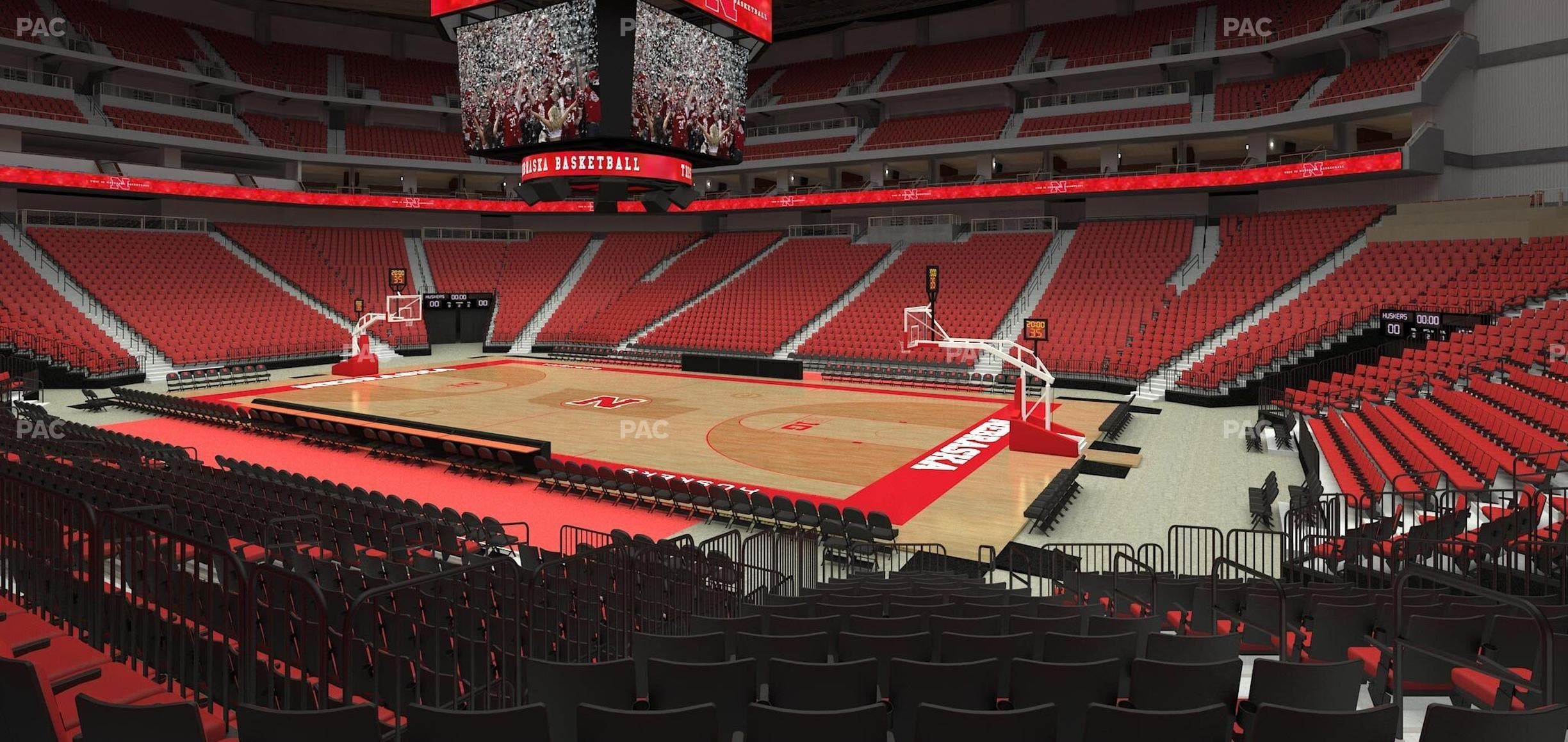 Pinnacle Bank Arena - Section 104 Seat View