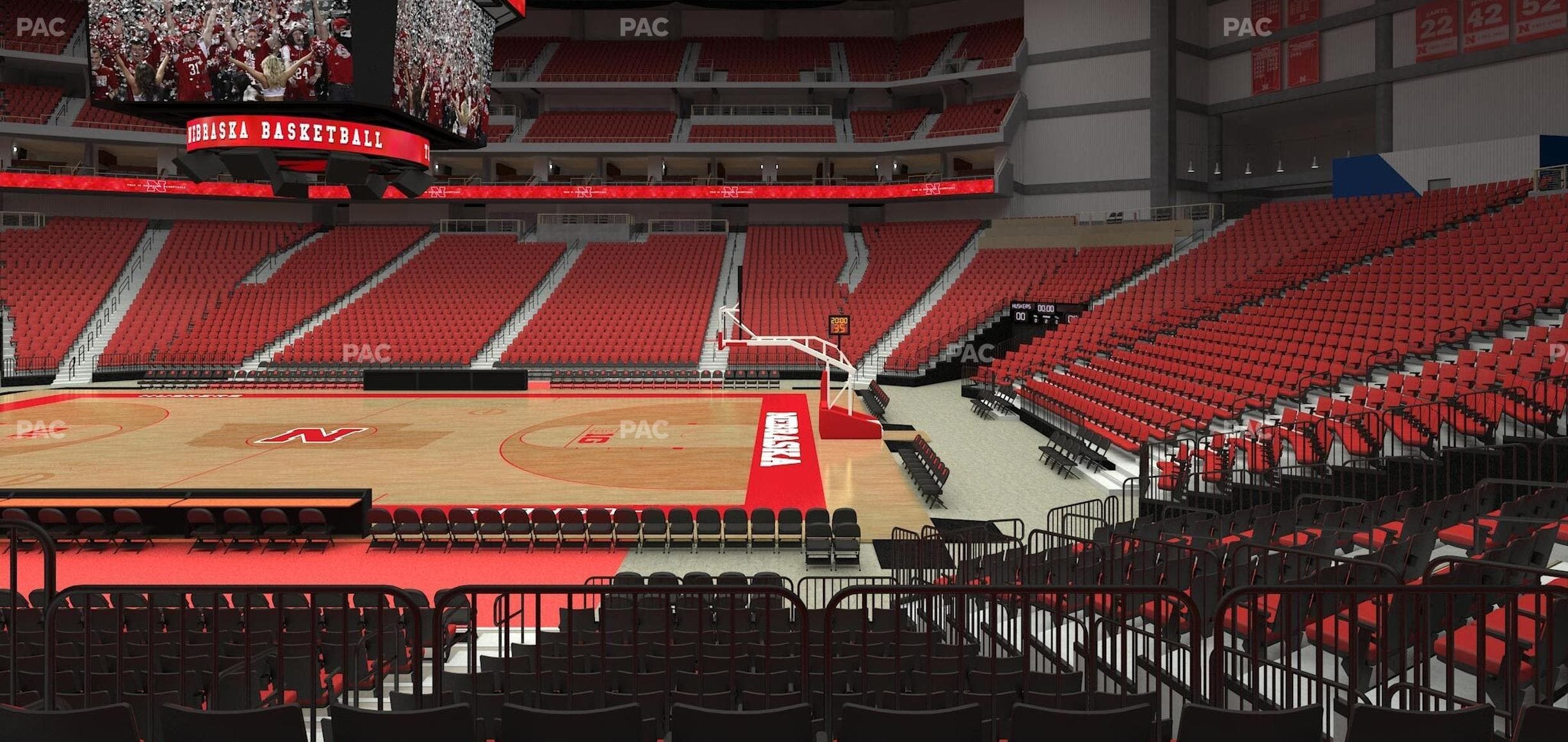 Pinnacle Bank Arena - Section 105 Seat View