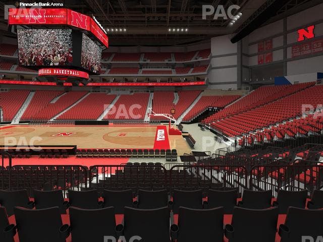 Pinnacle Bank Arena - Section 105 Seat View