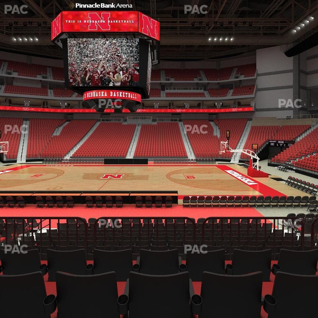 Pinnacle Bank Arena - Section 106 Seat View