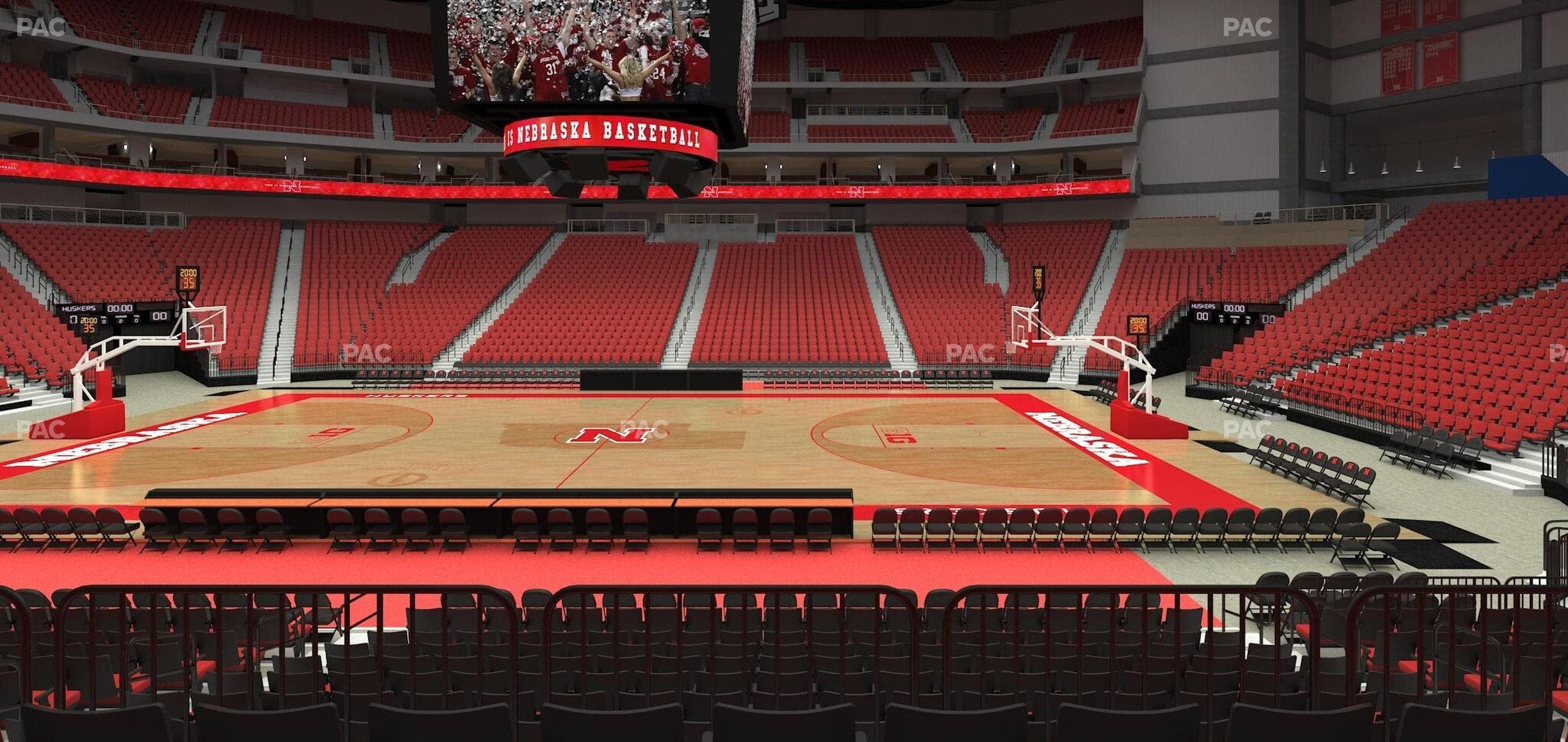 Pinnacle Bank Arena - Section 106 Seat View