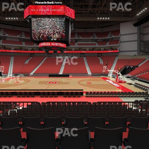 Pinnacle Bank Arena - Section 106 Seat View