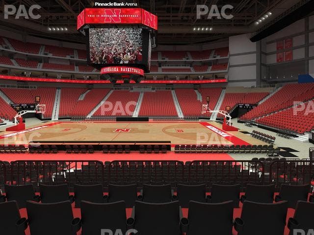 Pinnacle Bank Arena - Section 106 Seat View