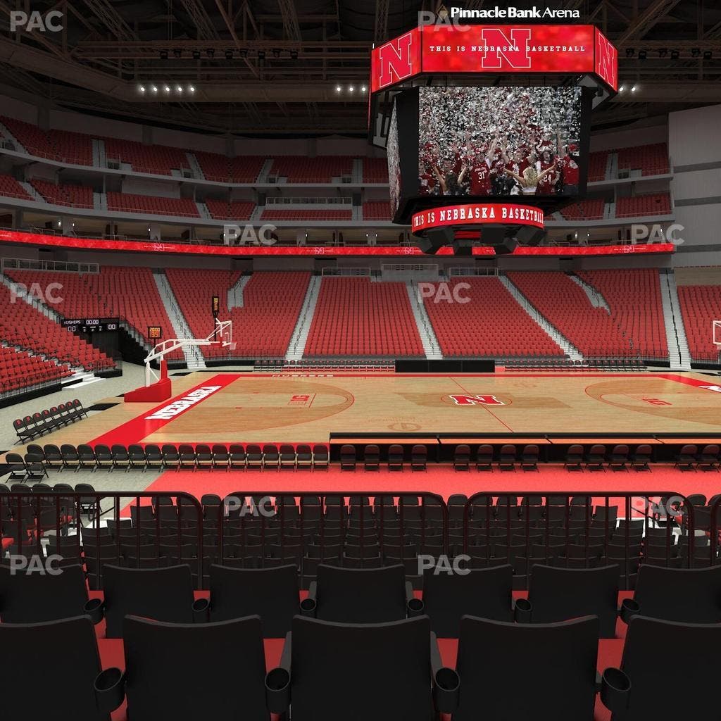 Pinnacle Bank Arena - Section 107 Seat View