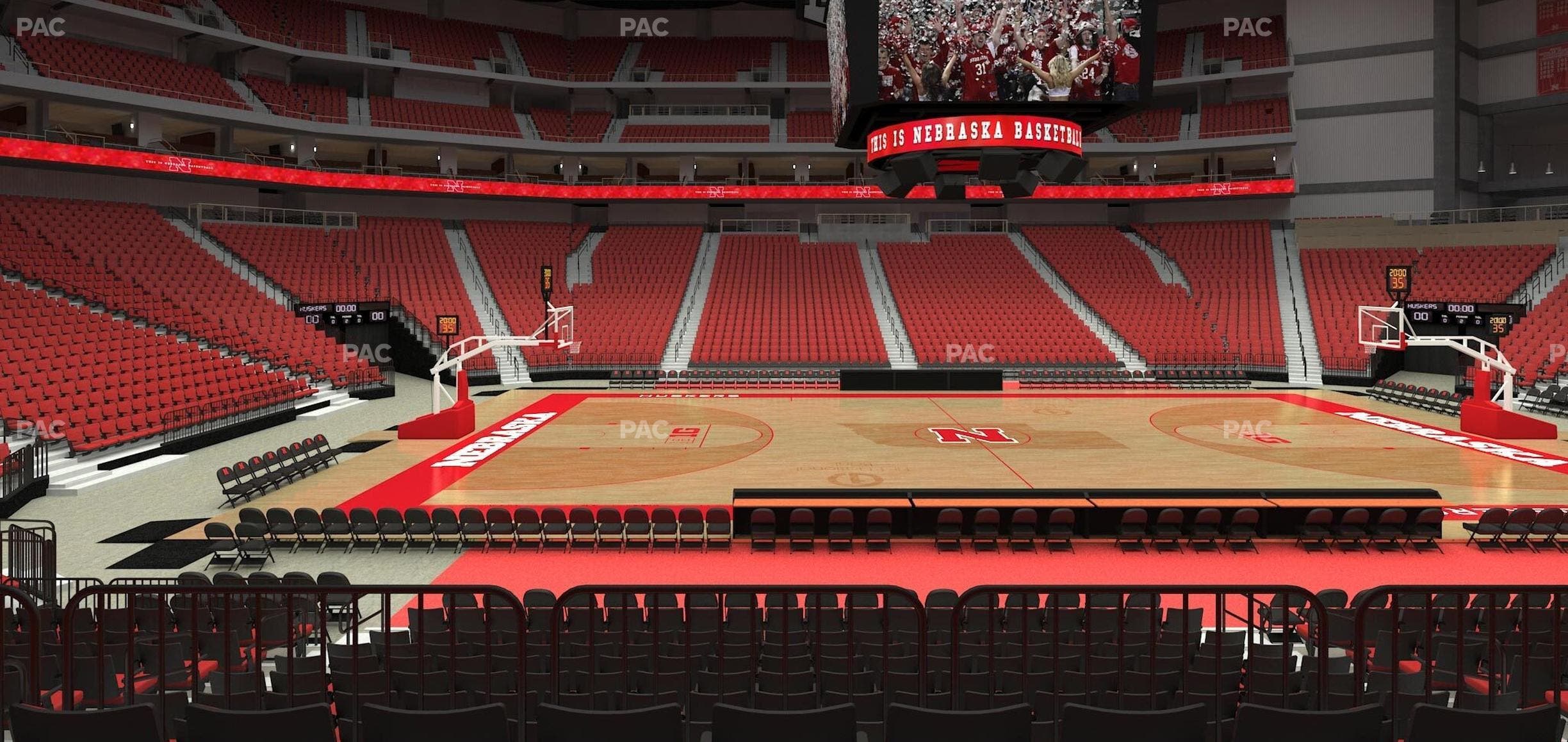 Pinnacle Bank Arena - Section 107 Seat View