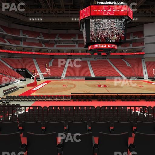 Pinnacle Bank Arena - Section 107 Seat View