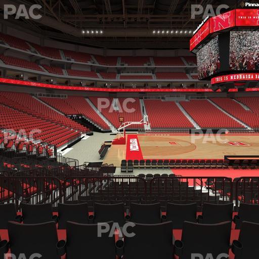 Pinnacle Bank Arena - Section 108 Seat View