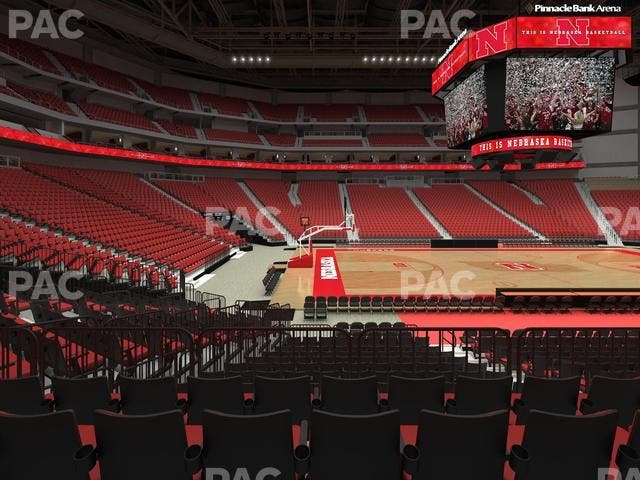 Pinnacle Bank Arena - Section 108 Seat View