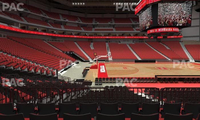 Pinnacle Bank Arena - Section 108 Seat View
