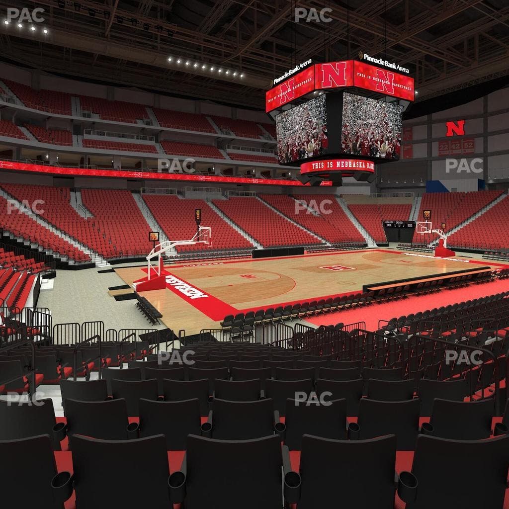 Pinnacle Bank Arena - Section 109 Seat View