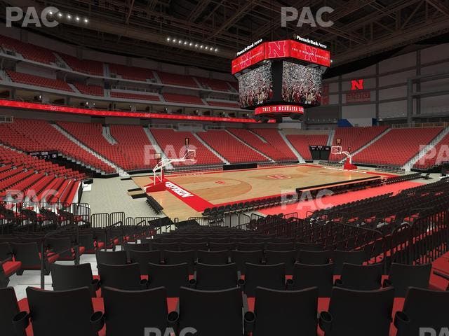 Pinnacle Bank Arena - Section 109 Seat View