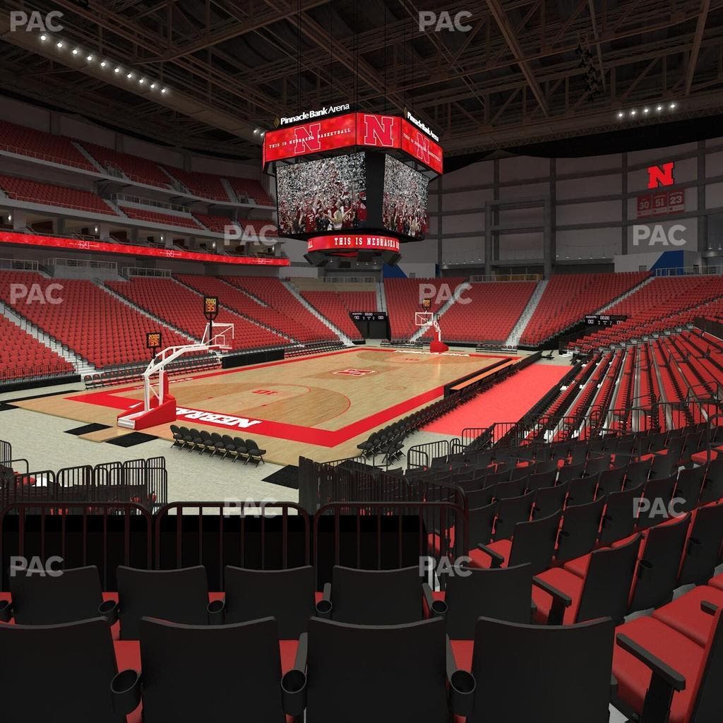 Pinnacle Bank Arena - Section 110 Seat View