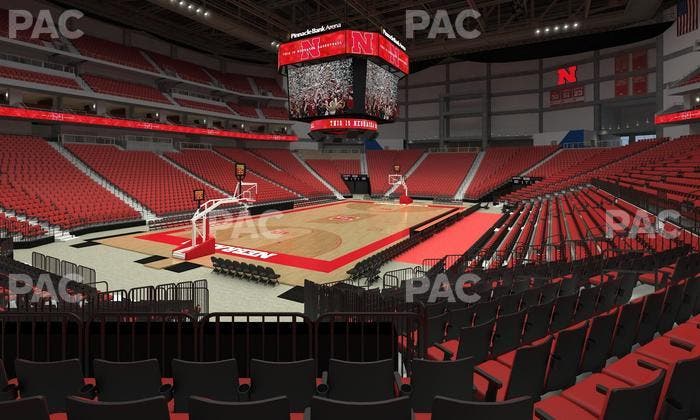 Pinnacle Bank Arena - Section 110 Seat View