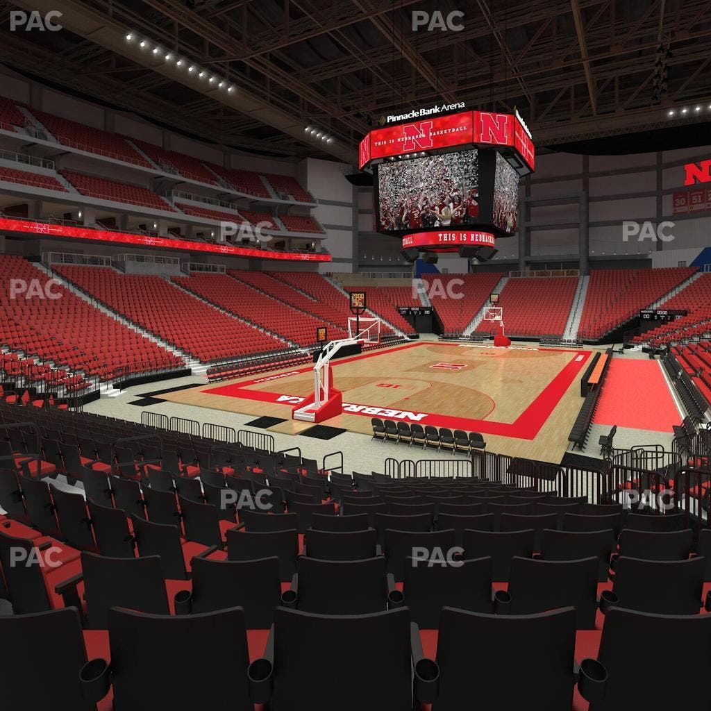 Pinnacle Bank Arena - Section 111 Seat View