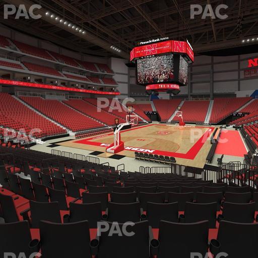 Pinnacle Bank Arena - Section 111 Seat View