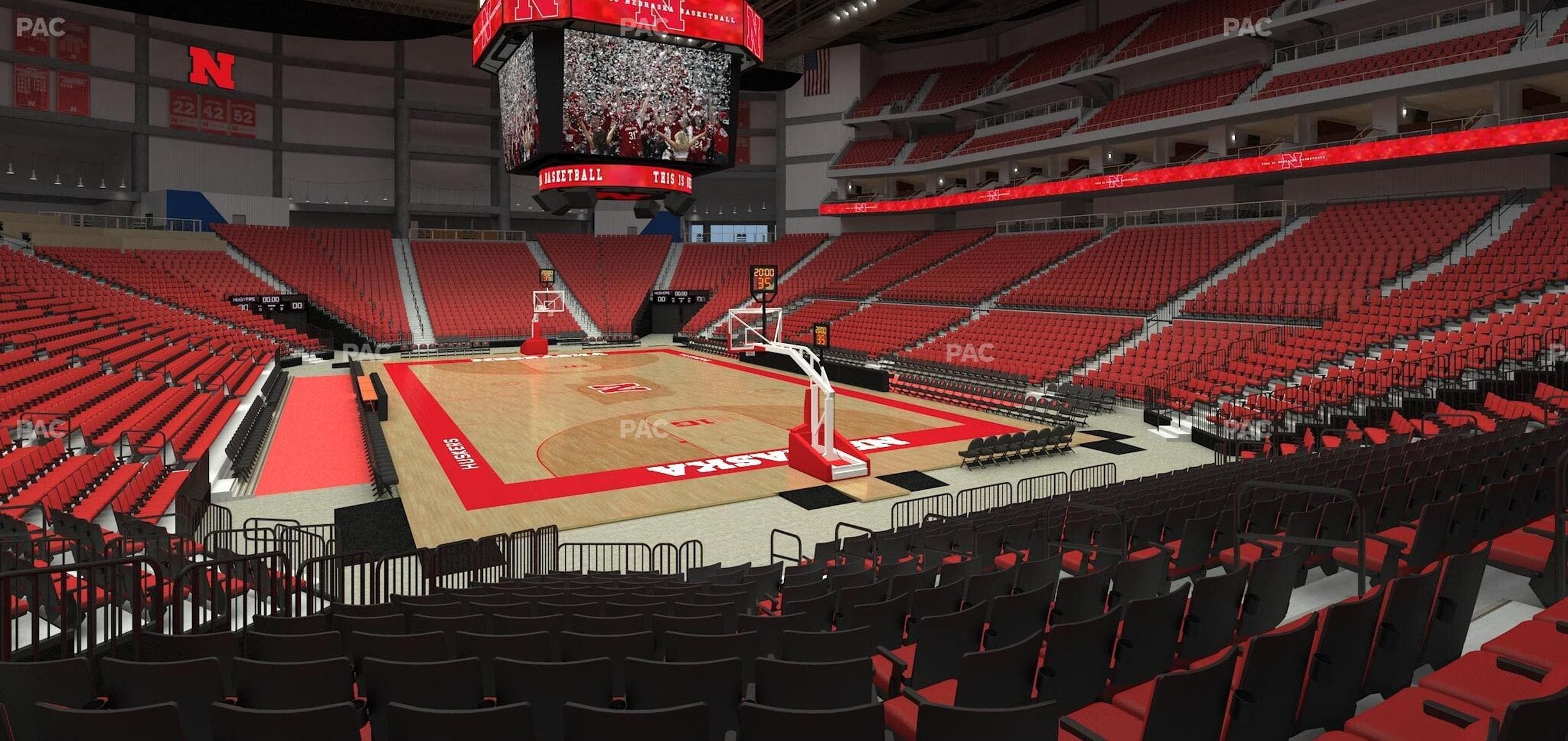 Pinnacle Bank Arena - Section 113 Seat View
