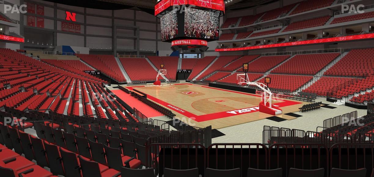 Pinnacle Bank Arena - Section 114 Seat View