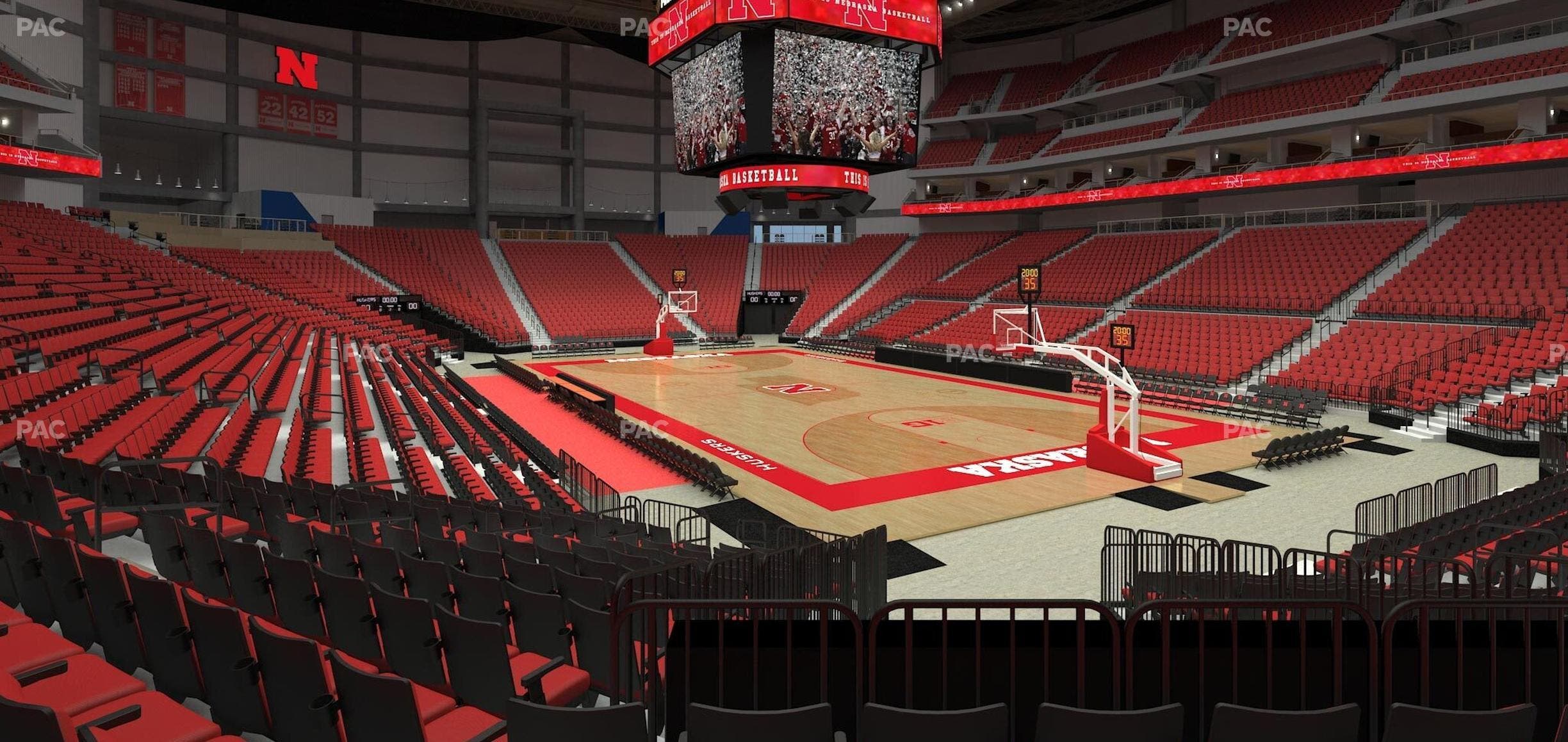 Pinnacle Bank Arena - Section 114 Seat View